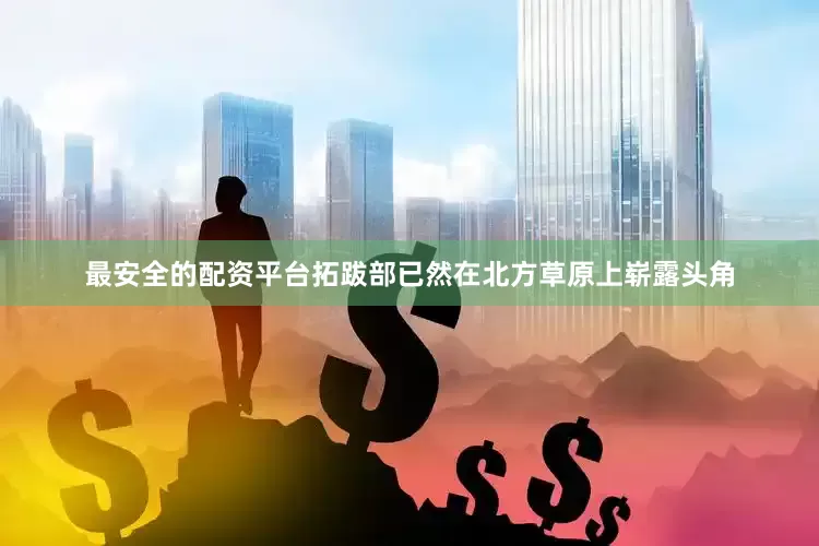 最安全的配资平台拓跋部已然在北方草原上崭露头角